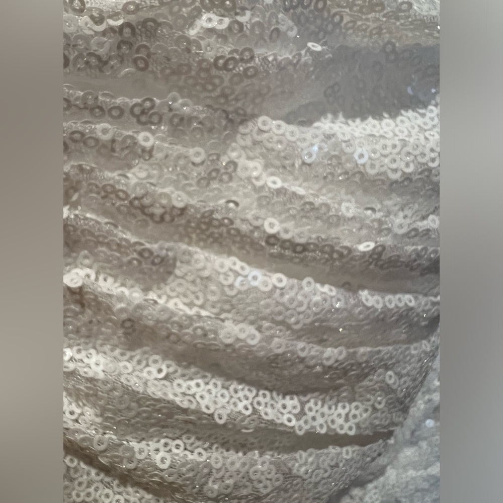 NWT Rene Ruiz One-Shoulder Sequin Dress, Size 10! - Picture 5 of 13